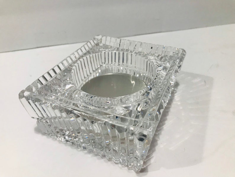 Vintage Crystal Waterford Candle Holder 4.54 Etsy