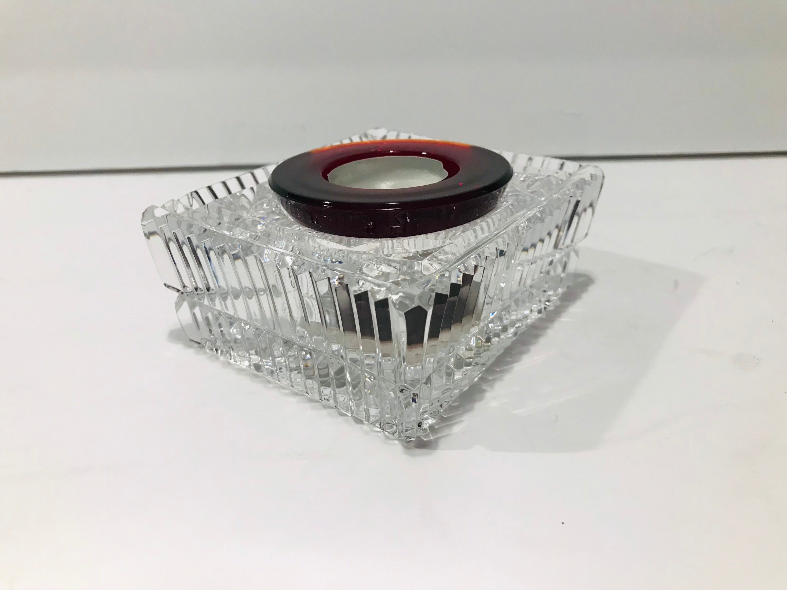 Vintage Crystal Waterford Candle Holder 4.54 Etsy