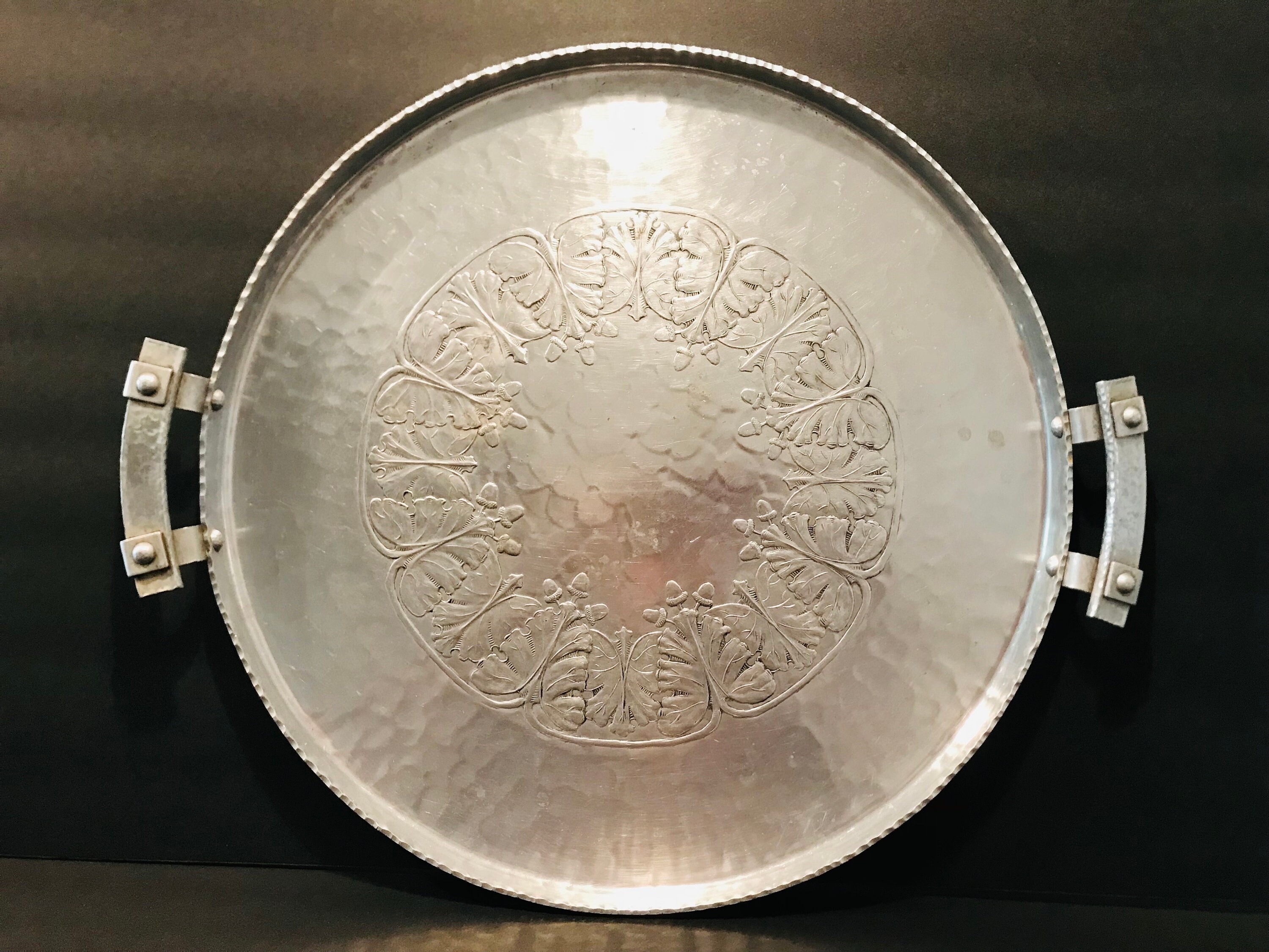 Continental Hand Wrought Tray - Etsy
