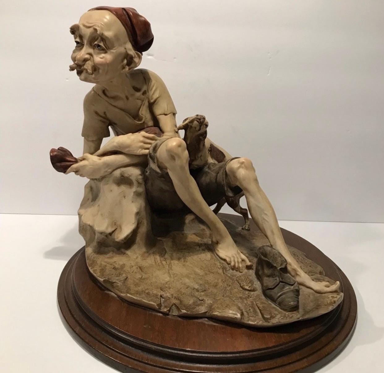 Capodimonte Hobo Dog - Etsy