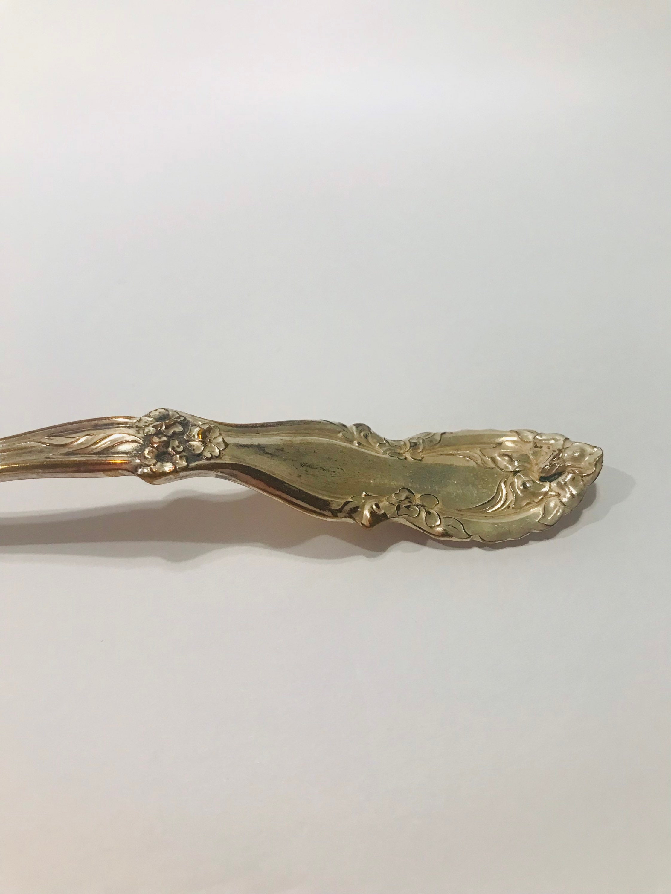 Antique William Rogers Spoon Ladle Silver Plated W. R. & Cross Mark 7 ...