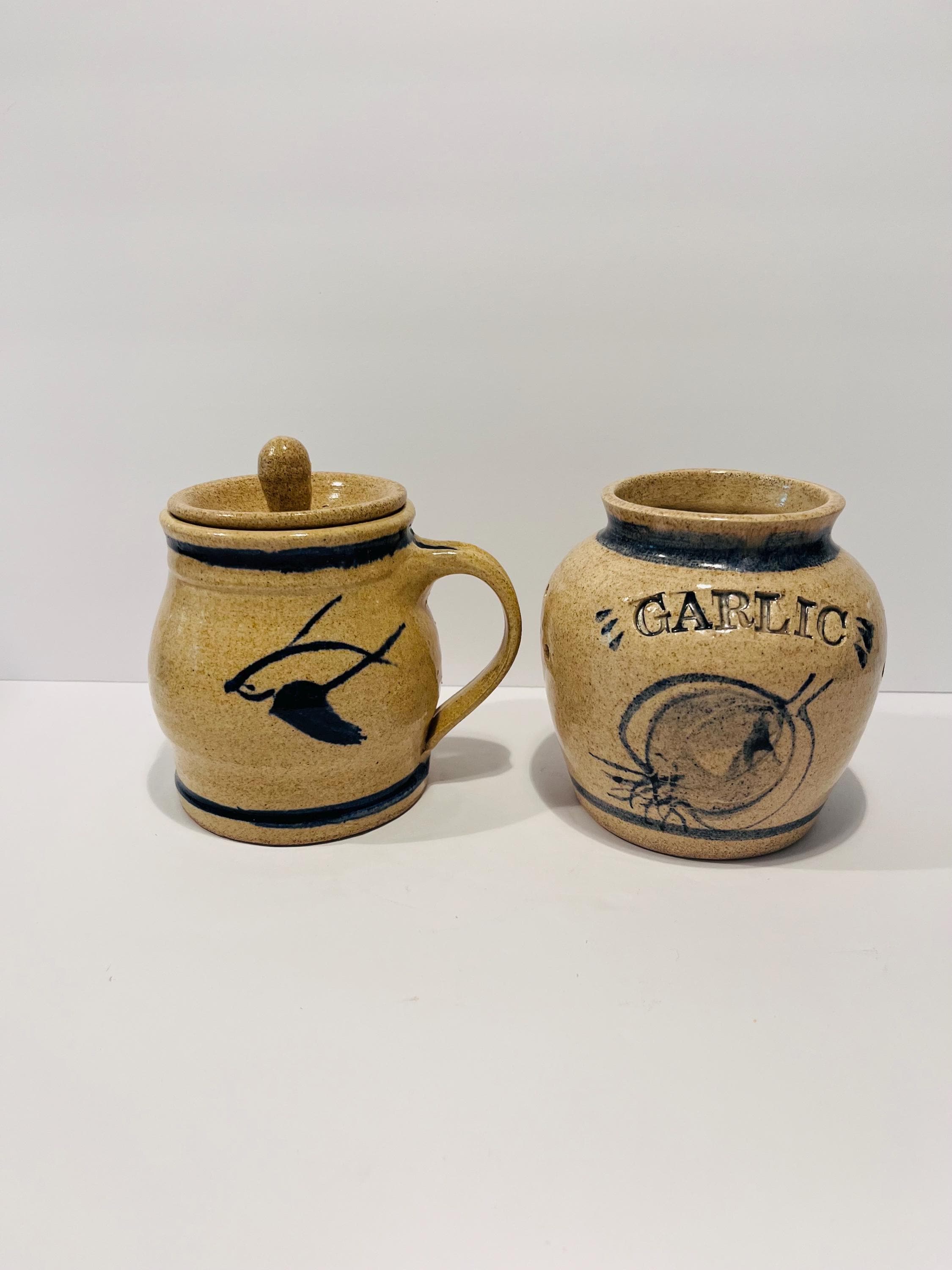 Rowe Pottery With Lid - Etsy