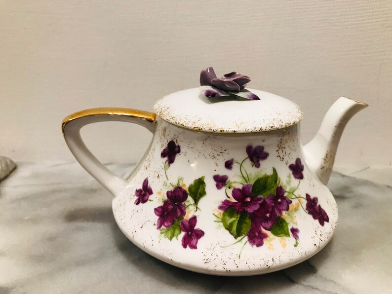 Rare Stackable Teapot Creamer & Sugar Bowl Set by Lefton Hand Etsy