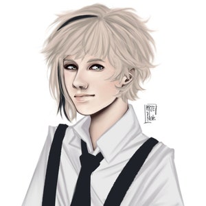 One Order of Sushi 7x7 Print (Atsushi Nakajima BSD)