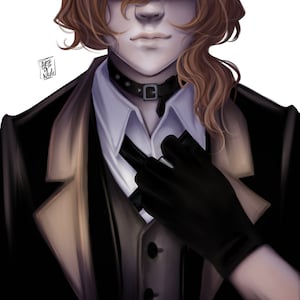 Our Lord and Savior Chuuya Nakahara 7x7 & 10x10 Print (Chuuya Nakahara BSD)