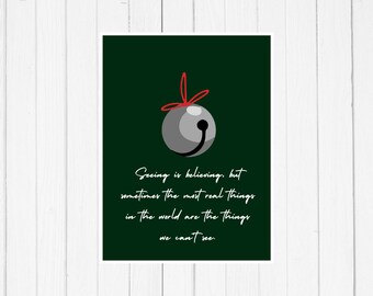 Polar Express Believe Printable Ticket - Etsy