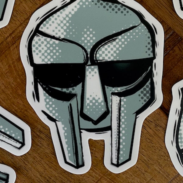 MF DOOM Vinyl Sticker