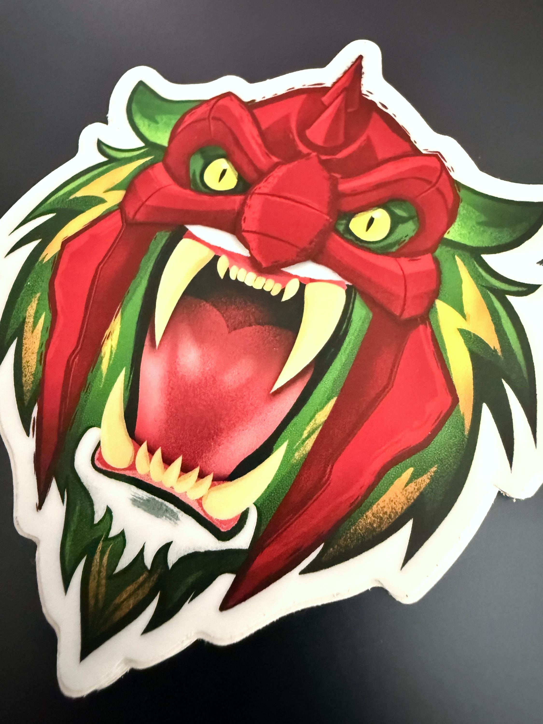 Motu Battle Cat Vinyl Sticker [4 Inch] Masters of the Universe - Etsy