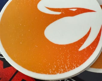 Rebel Phoenix Squadron (Distressed) Vinyl Sticker - Star Wars Rebels [3 inch circle]