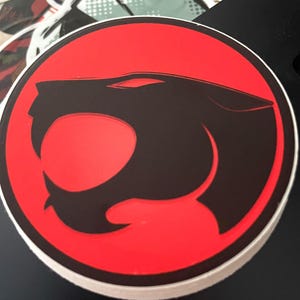 ThunderCats Emblem Vinyl Sticker [3 inch Circle]