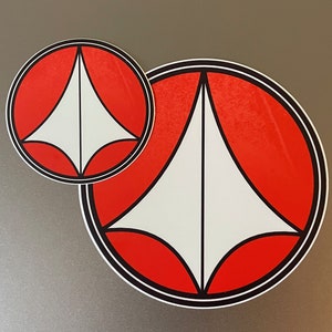 Robotech UN Spacy Emblem Vinyl Sticker [Two size options]