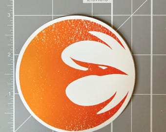 Rebel Phoenix Squadron Magnet (Distressed) - Star Wars Rebels [3 inch circle]