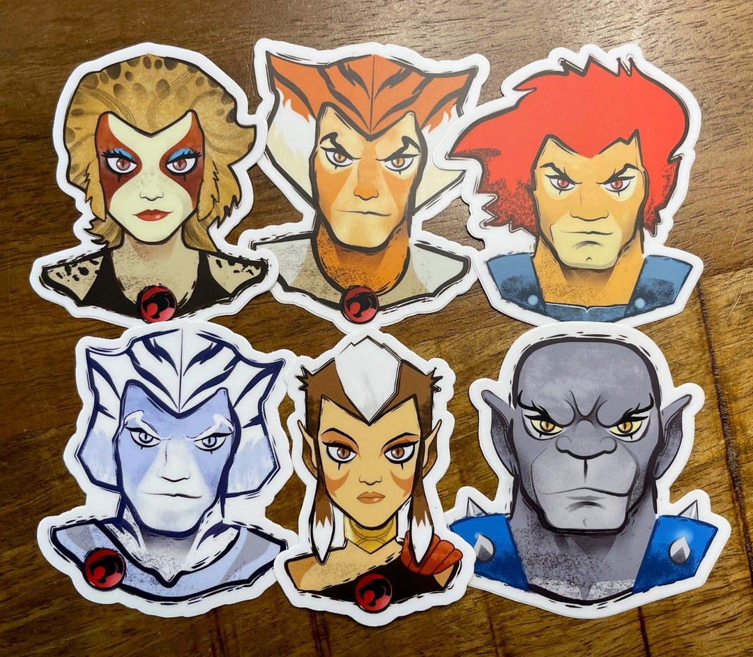 ThunderCats, Cheetara Character Graphic Classic Round Sticker