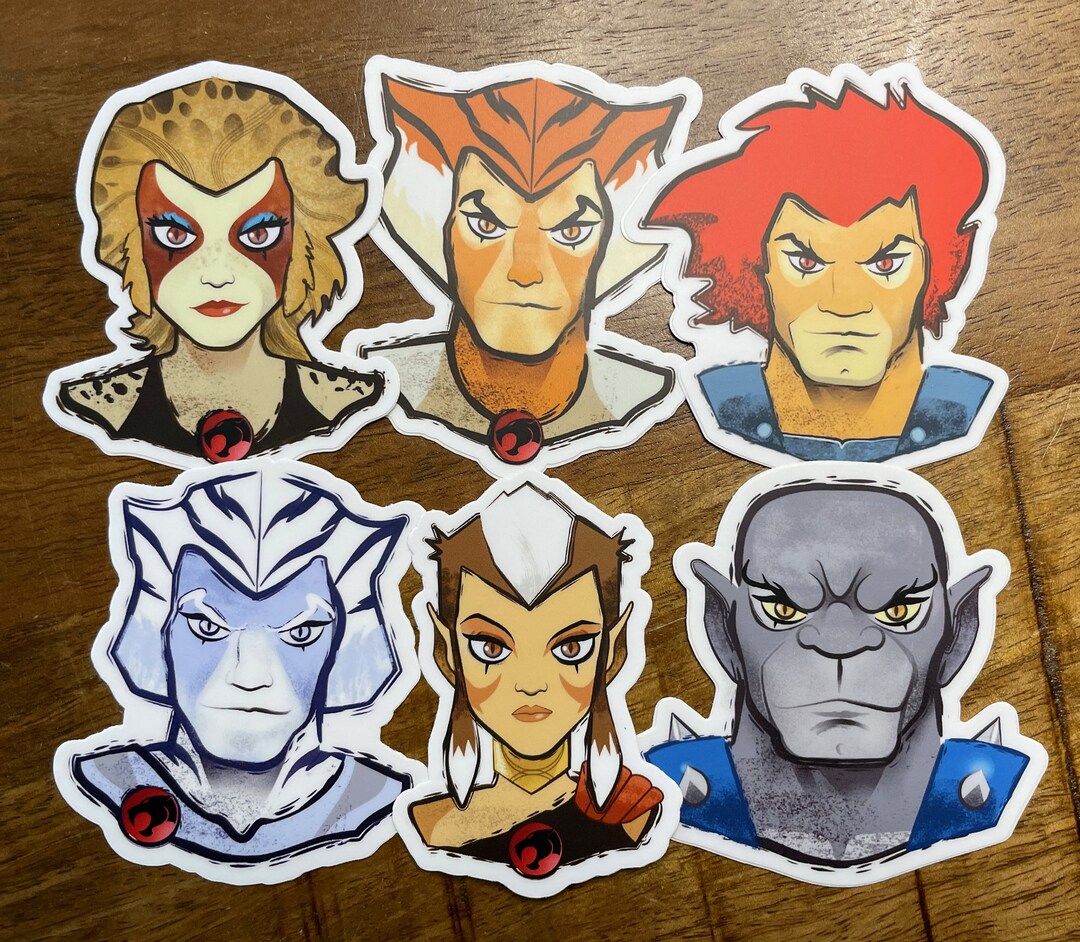 ThunderCats, Cheetara Character Graphic Classic Round Sticker