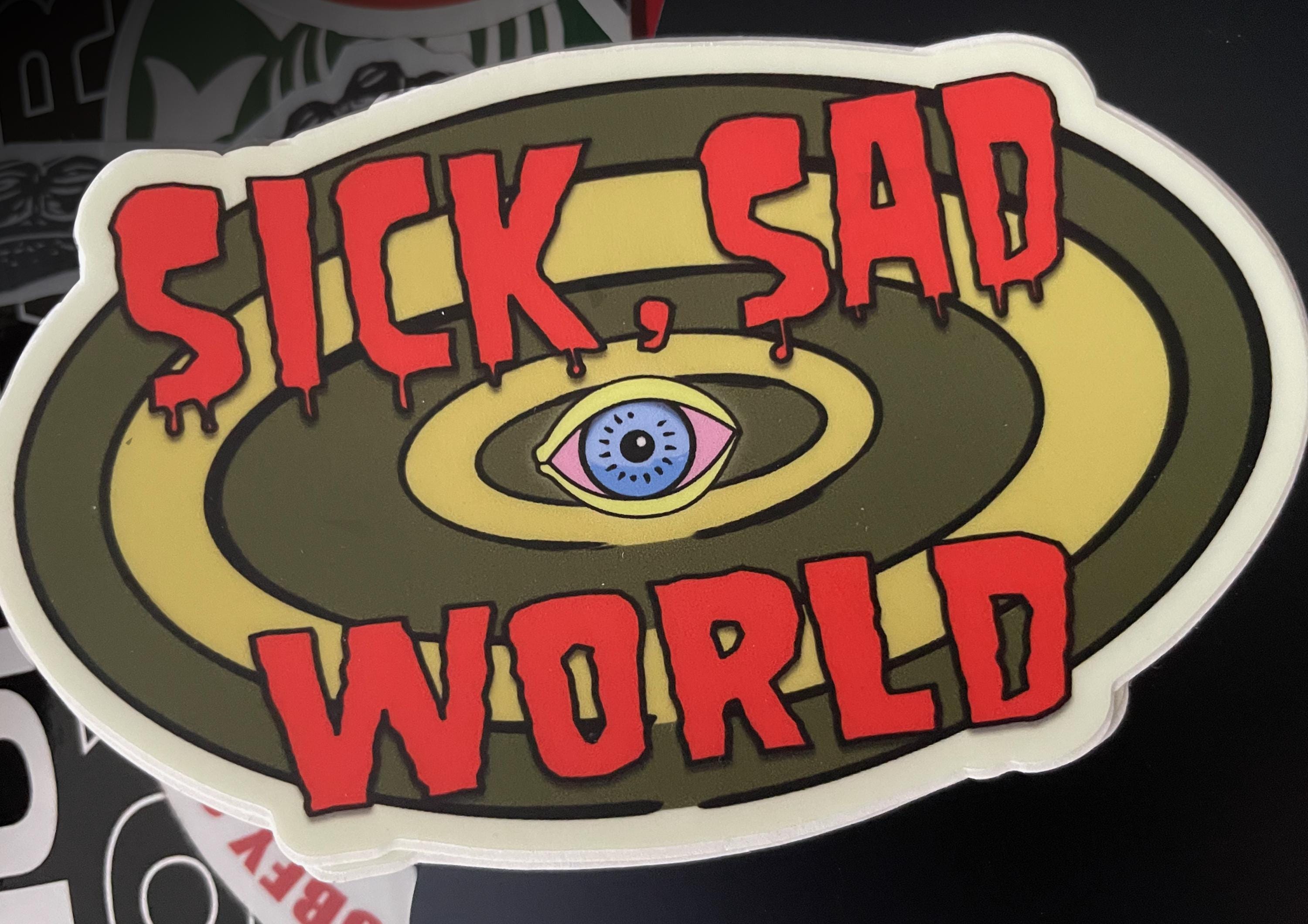Daria - Sick, Sad World Vinyl Sticker [4 Inch] - Etsy