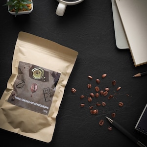 Dark Chocolate Covered Coffee Beans - Deliciously Moreish! - 200g