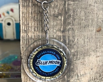 Custom Beer Bottle Cap Keychain, GREAT for BEER LOVERS! craft beer, bottle cap, resin, beer gifts,