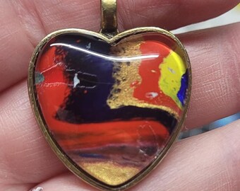 Bronze Heart Pendant