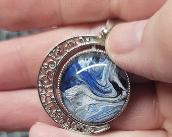 Two-sided Moon Pendant