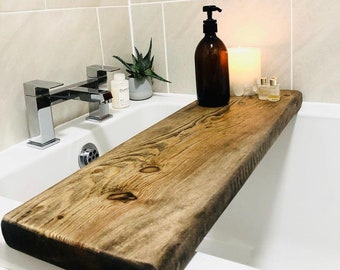 Rustic Bath Shelf/ Caddy/ Tray