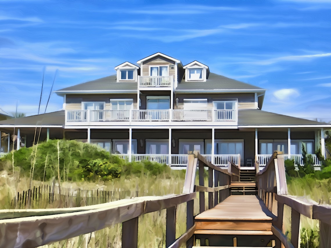 Dan Scott Beach House One Tree Hill Etsy