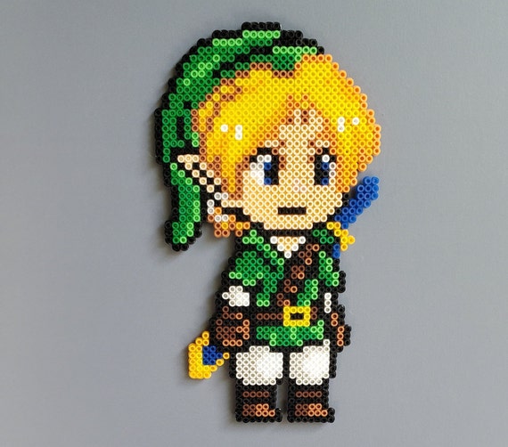 Link Legend of Zelda Sprite Mini Perler Beads