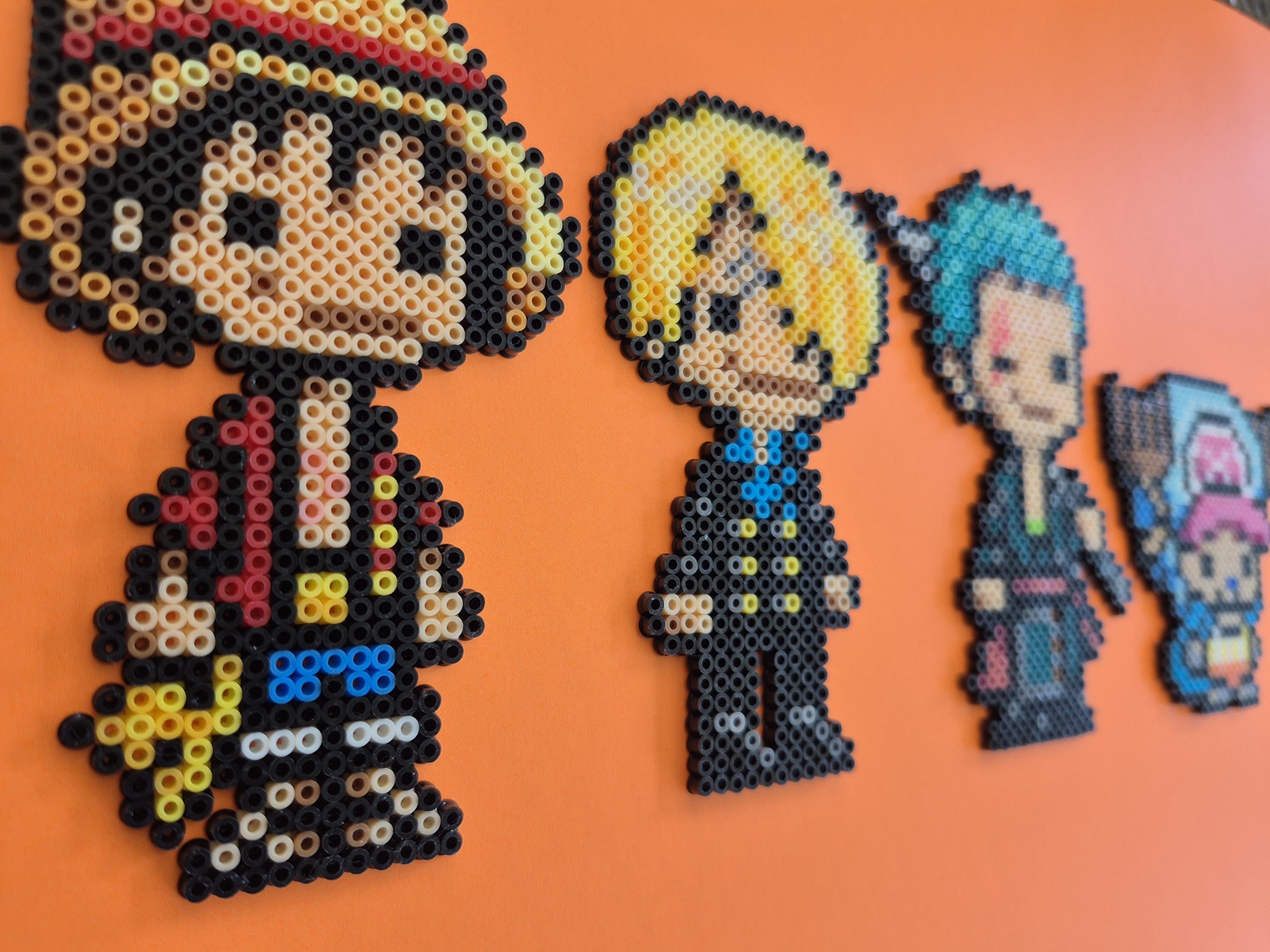 One Piece Perler Bead Art: Anime Pixel Art - Etsy
