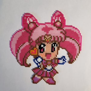 Chibiusa - Sailor Moon Mini Perler Bead Creation