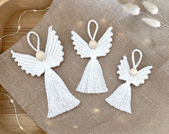 PATTERN: Crochet Angels "Freja" 3 sizes, christmas ornaments, home decoration holiday gift, christmas crochet pattern in English and Swedish