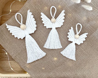 PATTERN: Crochet Angels "Freja" 3 sizes, christmas ornaments, home decoration holiday gift, christmas crochet pattern in English and Swedish