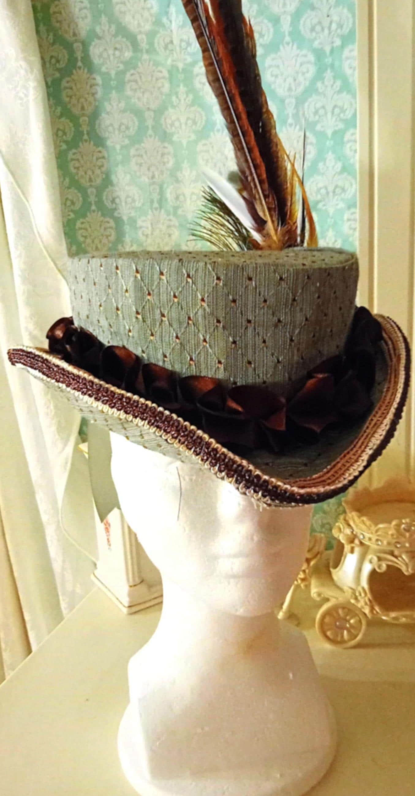 Victorian hats 1880 - Etsy 日本
