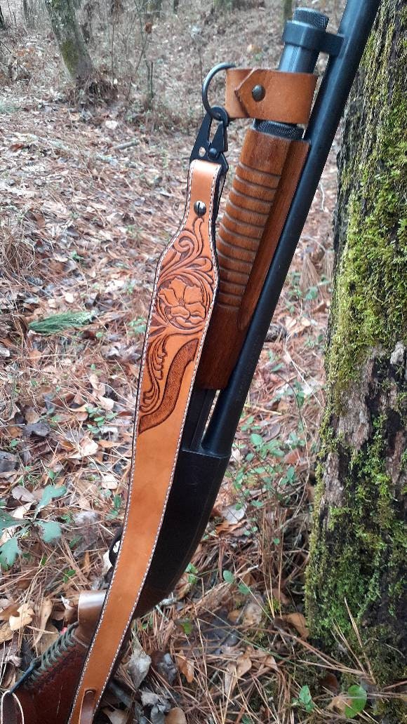 Handmade Leather Rifle Sling Etsy