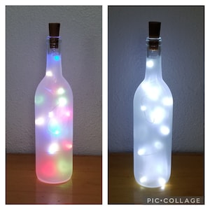 Lighted Wine Bottles Home Decoration Accent Lighting Wedding Favors Shelf Sitter Lights Mood Illuminated Fairy LED Cork Lights Housewarming image 6