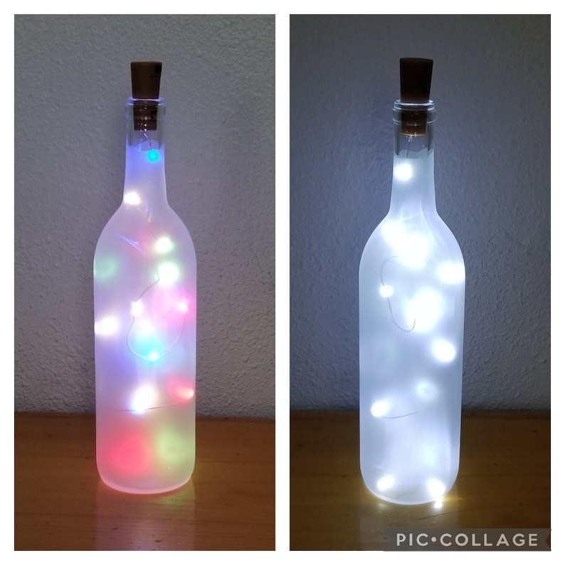 Lighted Wine Bottles Home Decoration Accent Lighting Wedding Favors Shelf Sitter Lights Mood Illuminated Fairy LED Cork Lights Housewarming image 6