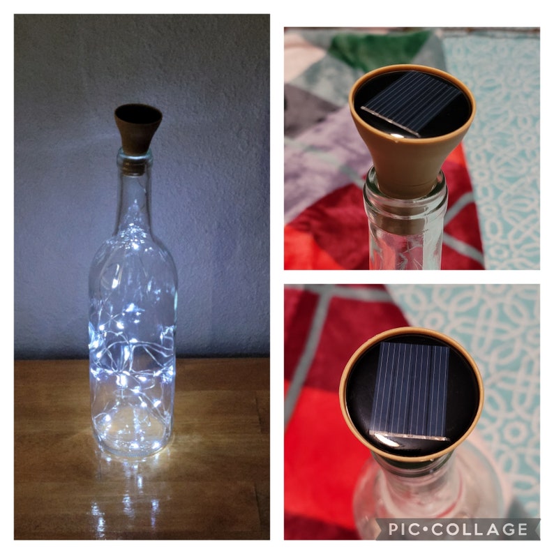 Lighted Wine Bottles Home Decoration Accent Lighting Wedding Favors Shelf Sitter Lights Mood Illuminated Fairy LED Cork Lights Housewarming image 10