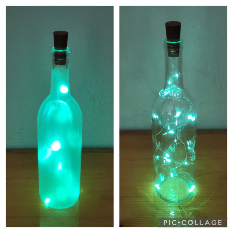 Lighted Wine Bottles Home Decoration Accent Lighting Wedding Favors Shelf Sitter Lights Mood Illuminated Fairy LED Cork Lights Housewarming image 8