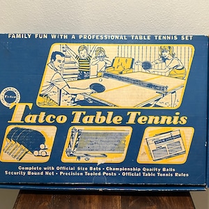 Vintage Tatco Table Tennis