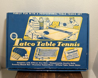 Vintage Tatco Table Tennis