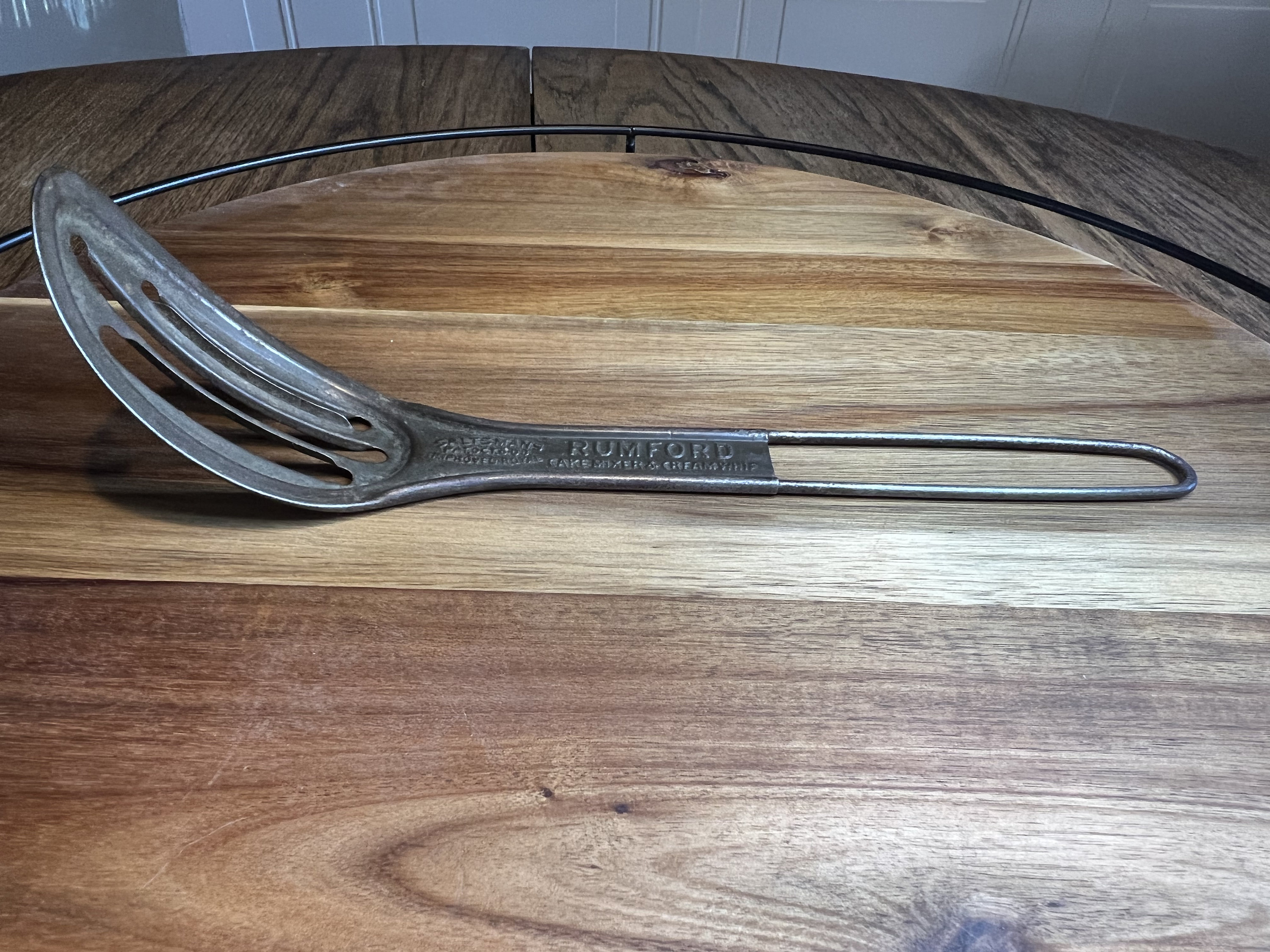 Wip Spoon Vintage Rumford Cake Mixer & Cream Whip Spoon - Etsy
