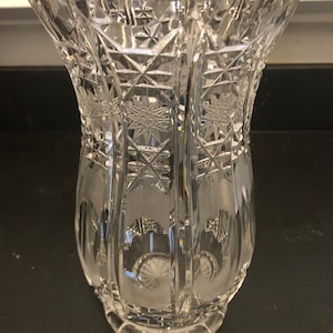 Lausitzer Bleikristall lead crystal vase