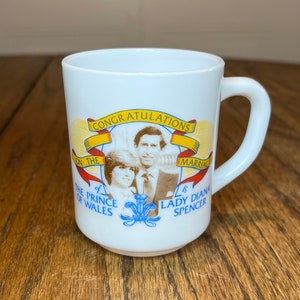 St. Pauls Cathedral Prince of Wales & Lady Diana Spencer Marriage Mug