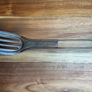 Vintage Rumford Cake Mixer & Cream Whip Spoon