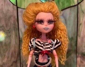 Cancer Astrology OOAK Monster High Custom Doll Repaint