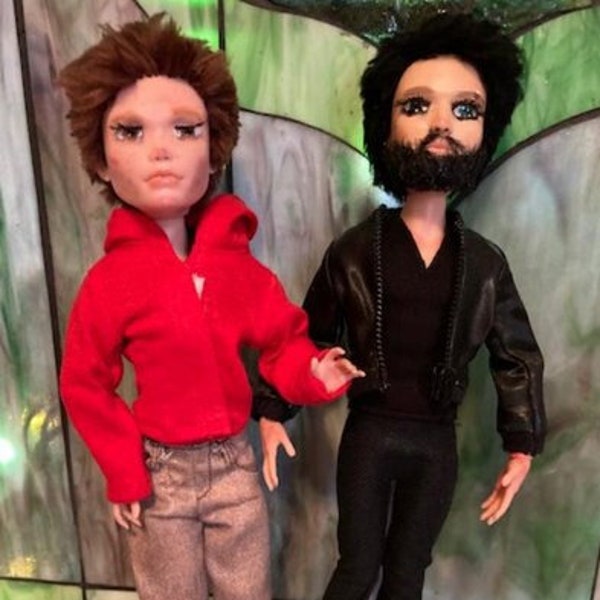 Derek Hale And Stiles Stilinski OOAK Custom Dolls