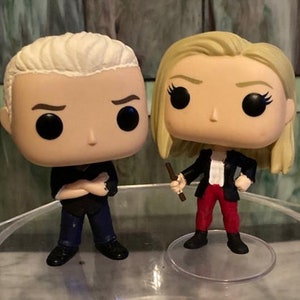 PREORDER Spike And Buffy Summers OOAK POP Vinyls