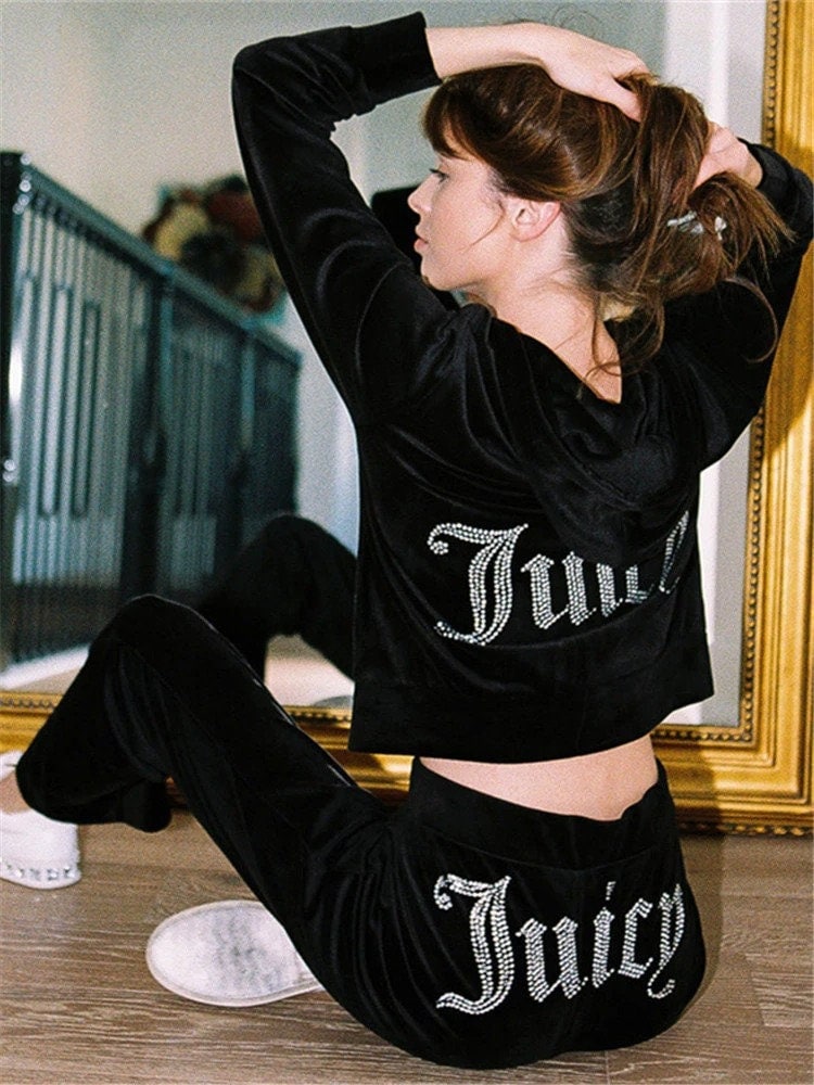 Rhinestone Tracksuit - Etsy