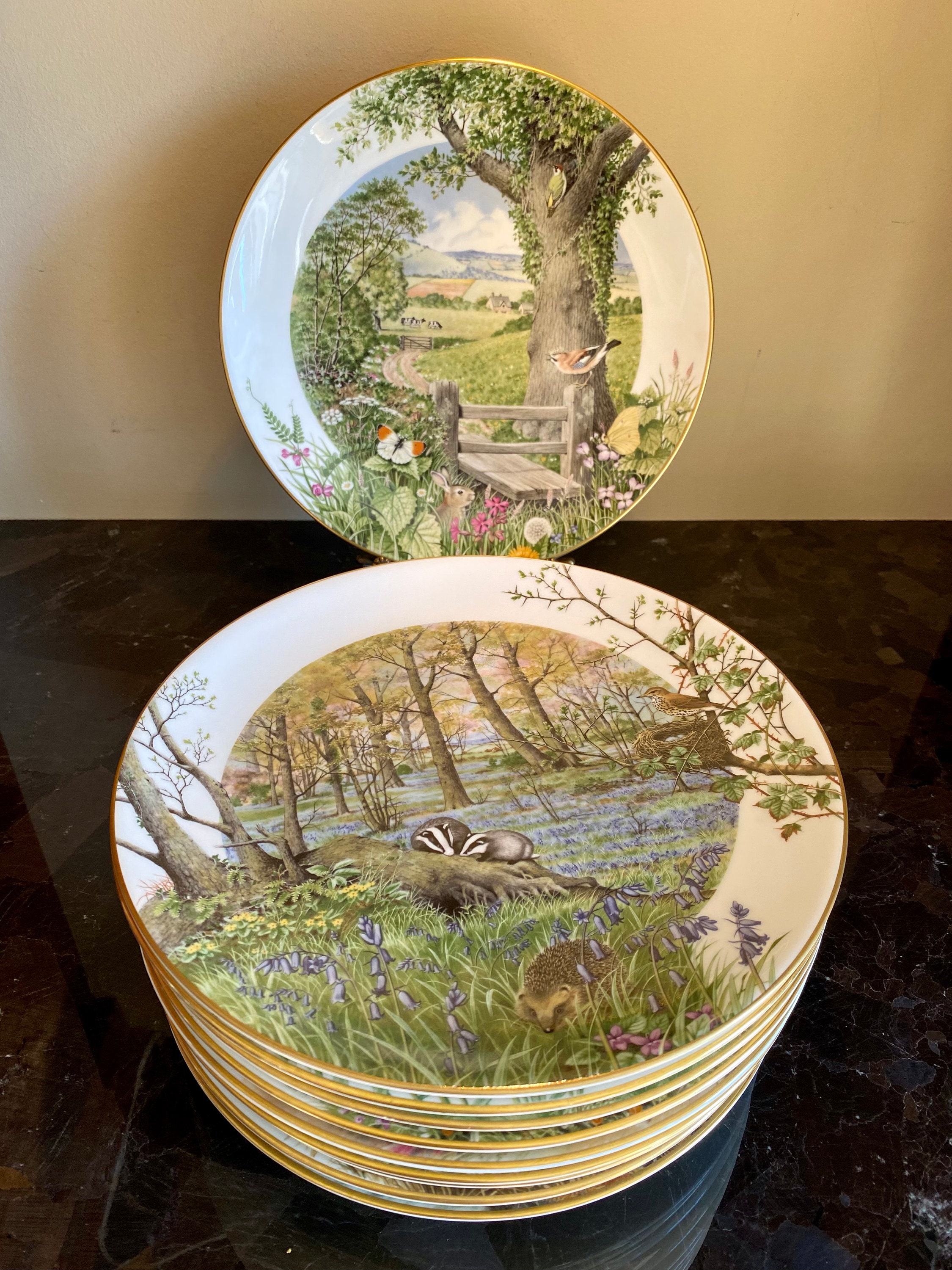 Royal Worcester Limited Edition Collector Plate, Peter Banett