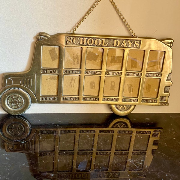 Brass Picture Frame Etsy