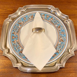 WMF Silver Plated Oval Napkin Holder 2PCS