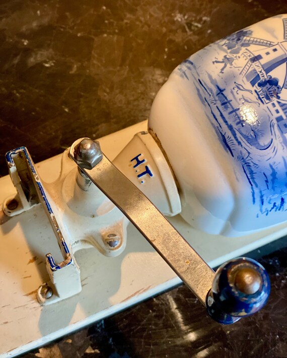 Vintage Armin H.T. Trosser Germany W Dutch Blue Delft Style